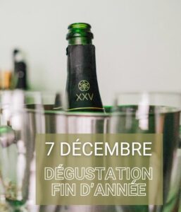 Dégustation de fin d'année